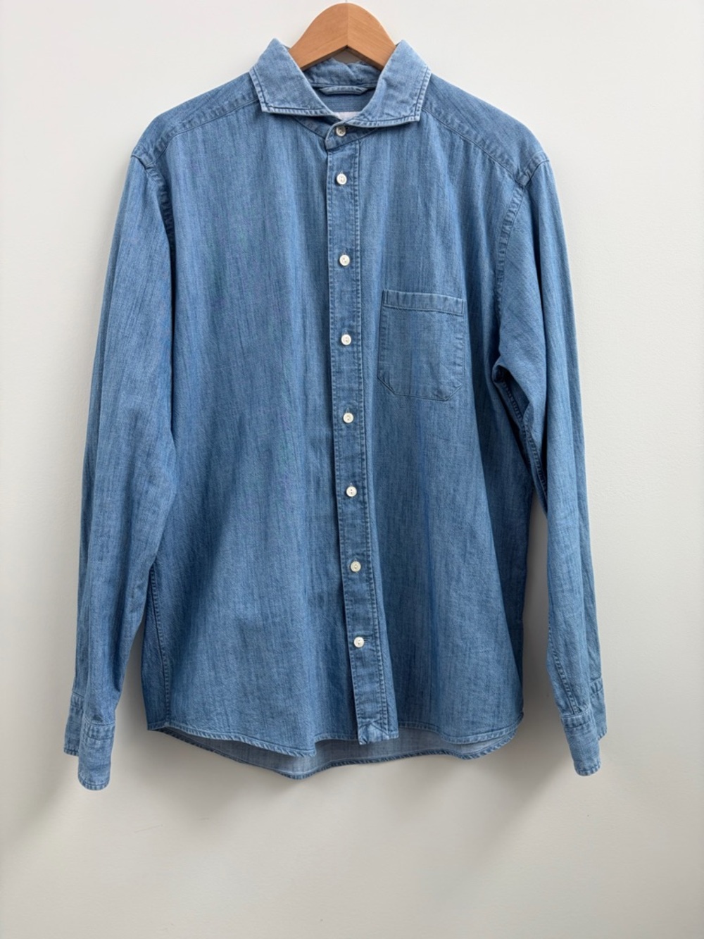 Eton Denim Shirt – Slim Fit – Size XL (43 Collar)